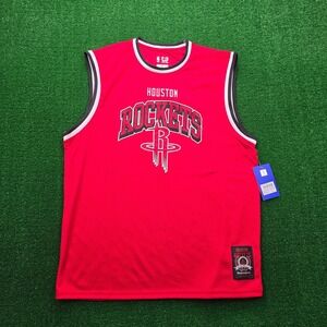 Houston Rockets Jersey Mens XL NBA Basketball Ultra Game Tank Top‎ Red NWT